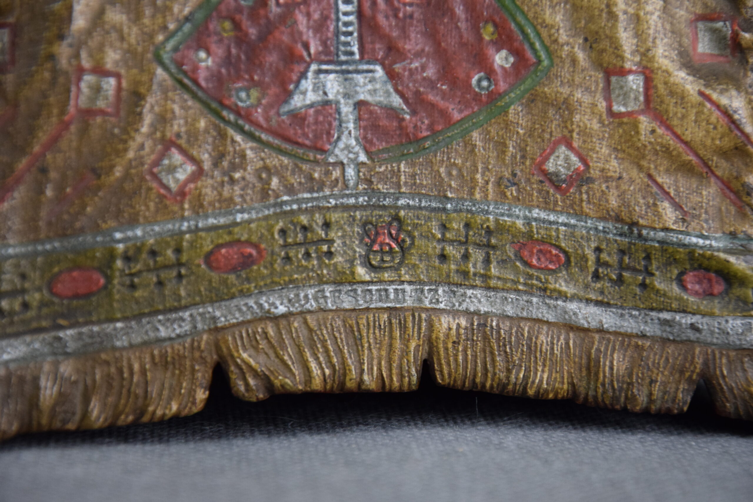 Franz Xavier BERGMANN (1861 - 1936), Lampa "Namiot Beduina", brąz wiedeński, ok. 1900 r. - obrazek 15