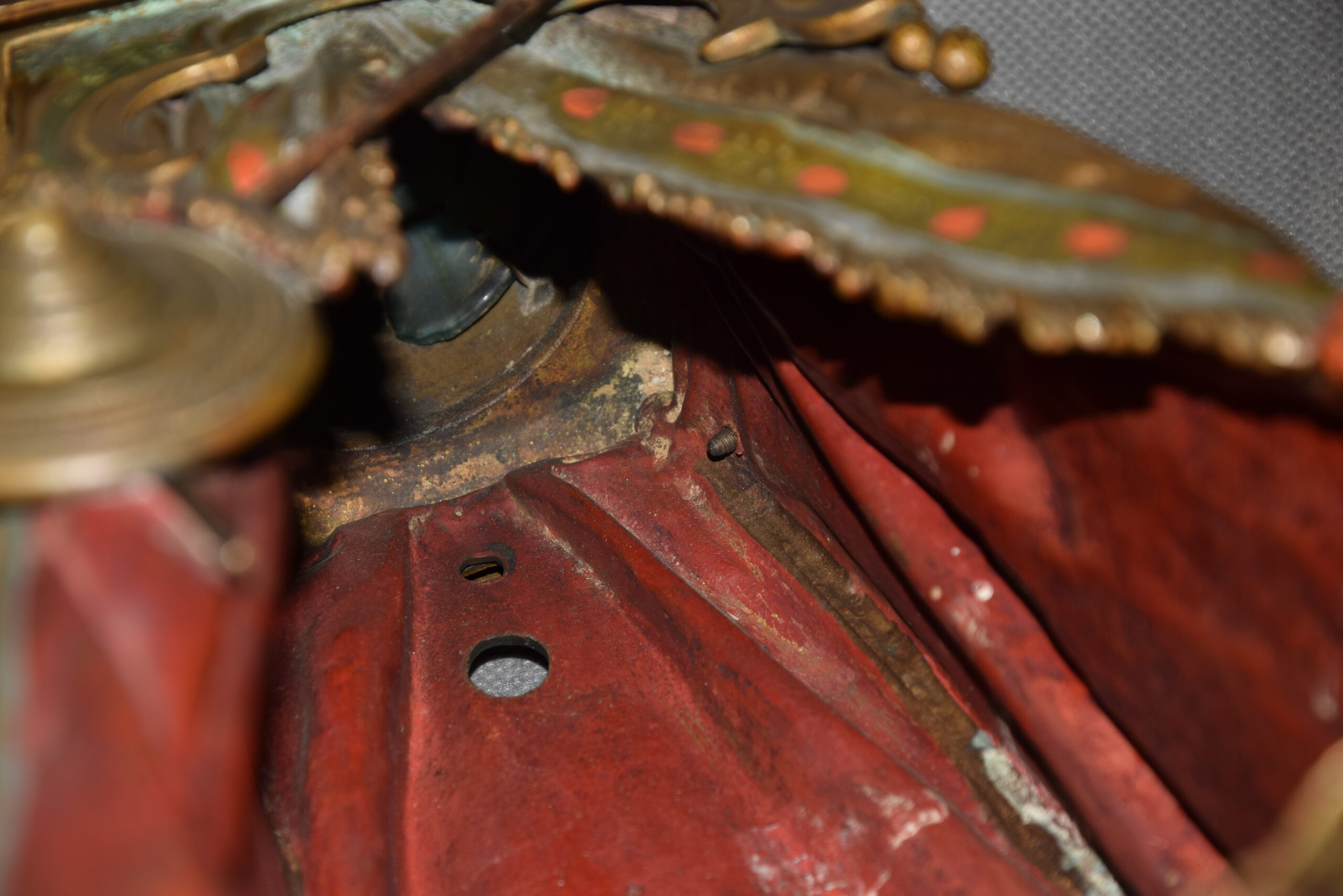 Franz Xavier BERGMANN (1861 - 1936), Lampa "Namiot Beduina", brąz wiedeński, ok. 1900 r. - obrazek 23