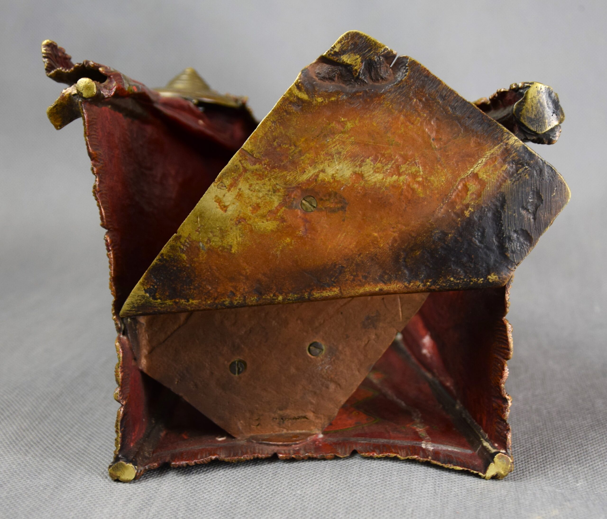 Franz Xavier BERGMANN (1861 - 1936), Lampa "Namiot Beduina", brąz wiedeński, ok. 1900 r. - obrazek 24