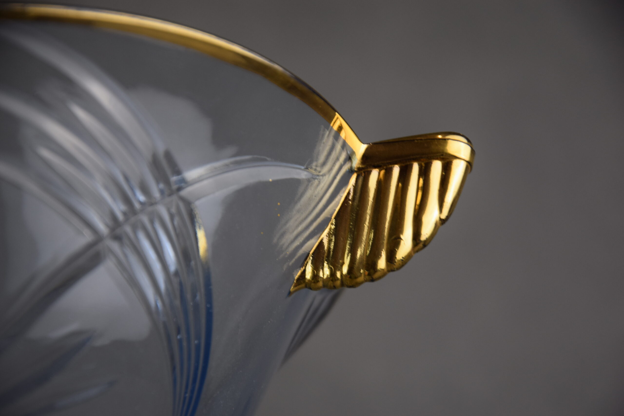 Zestaw salaterek Art Deco, Huta J. Stolle "Niemen", model 1268, 1269; - obrazek 5