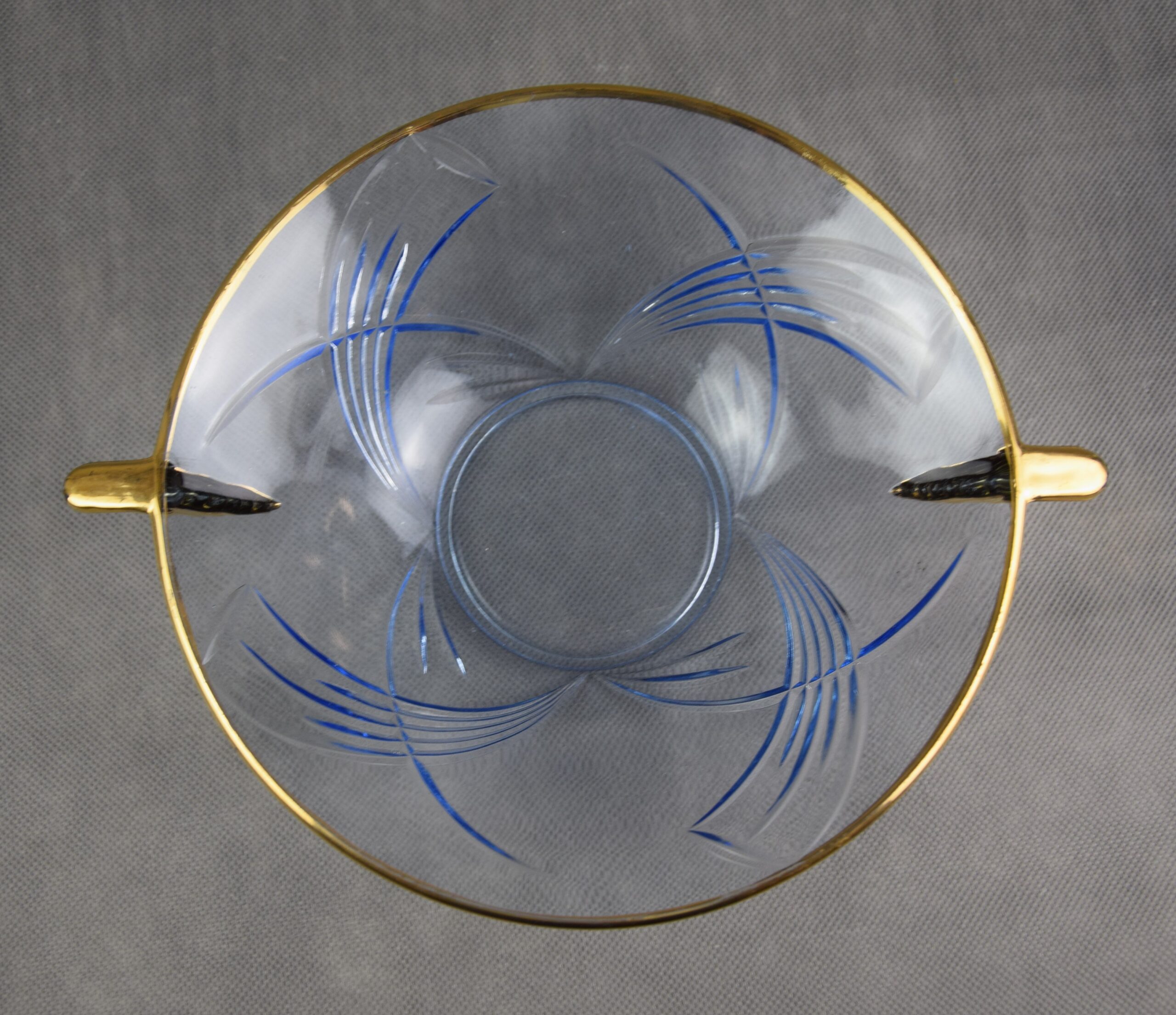 Zestaw salaterek Art Deco, Huta J. Stolle "Niemen", model 1268, 1269; - obrazek 8