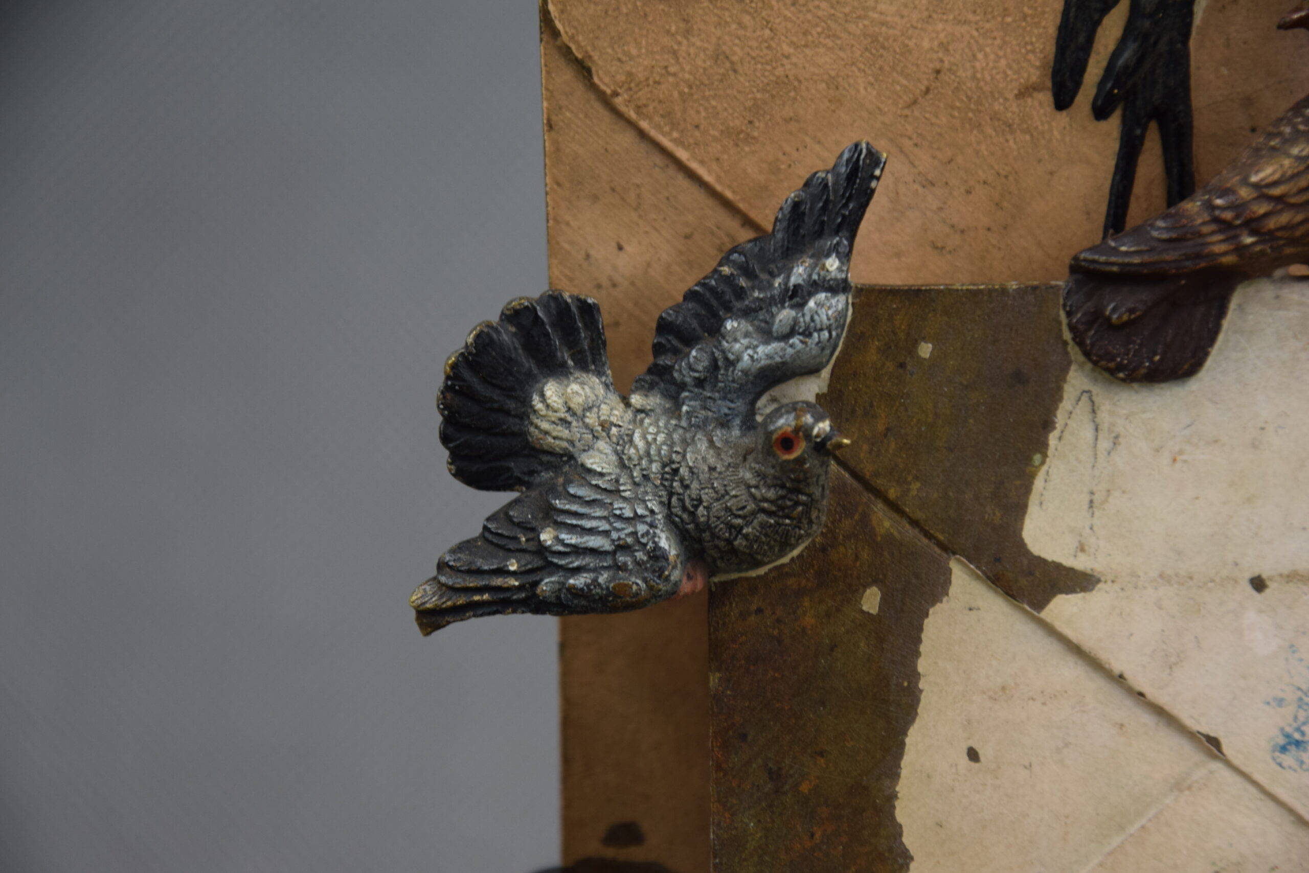 Kałamarz z listownikiem, brąz wiedeński, ok. 1900 r. - obrazek 12