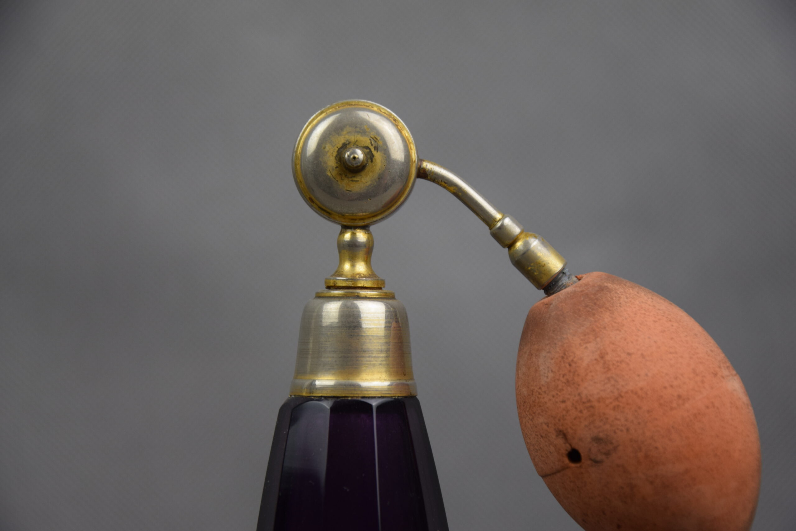 Rozpylacz do perfum, Moser, Karlsbad, pocz. XX w. - obrazek 4