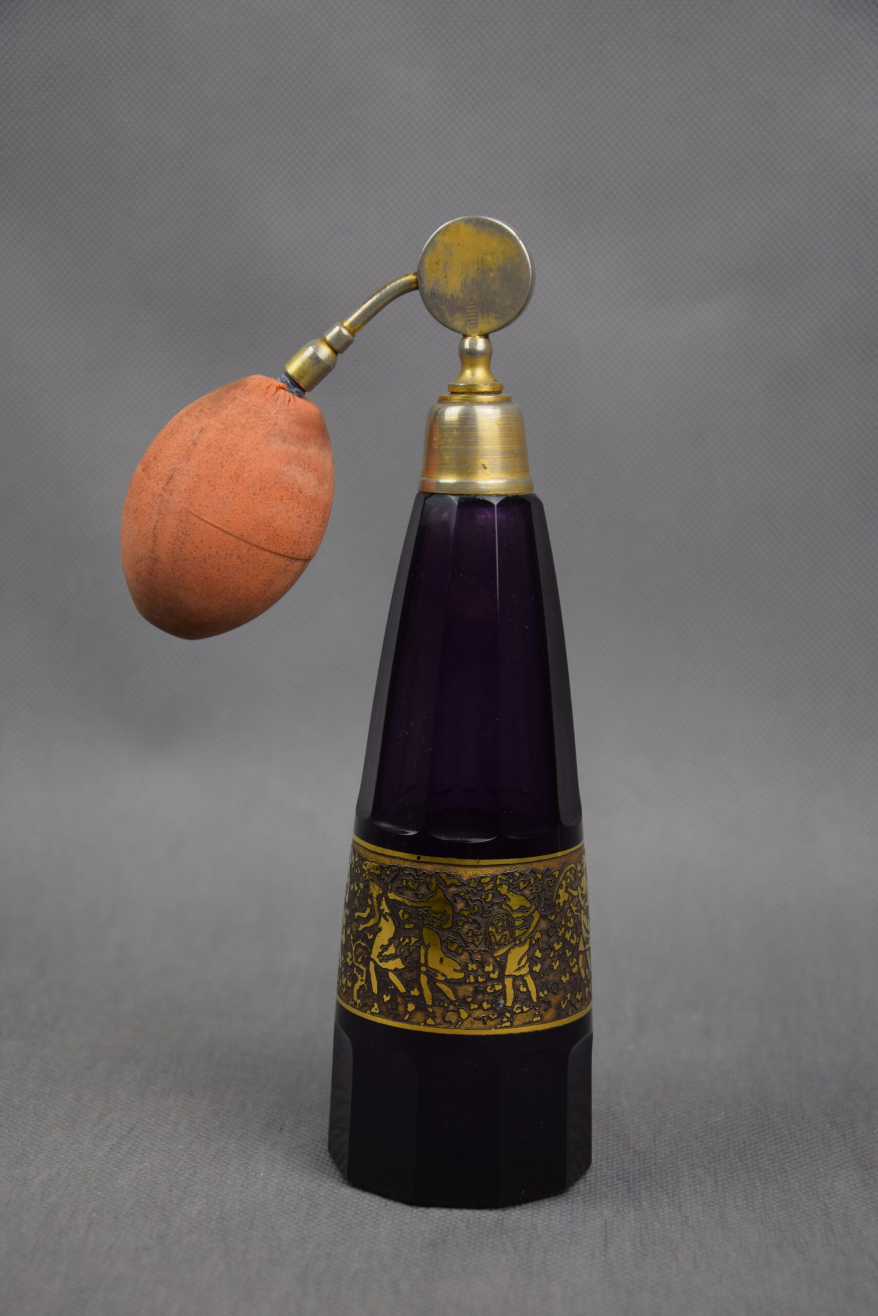 Rozpylacz do perfum, Moser, Karlsbad, pocz. XX w. - obrazek 6