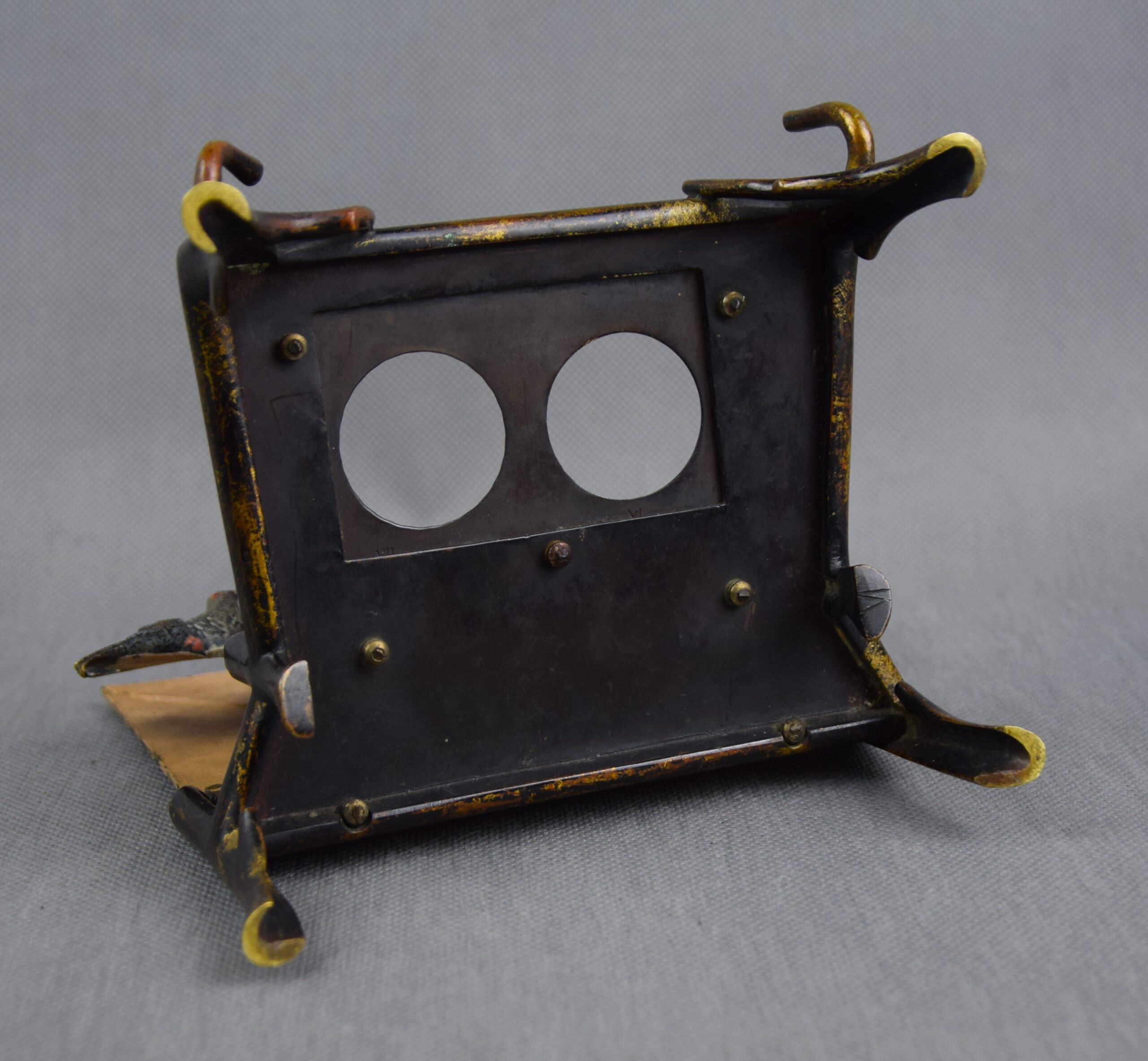 Kałamarz z listownikiem, brąz wiedeński, ok. 1900 r. - obrazek 13