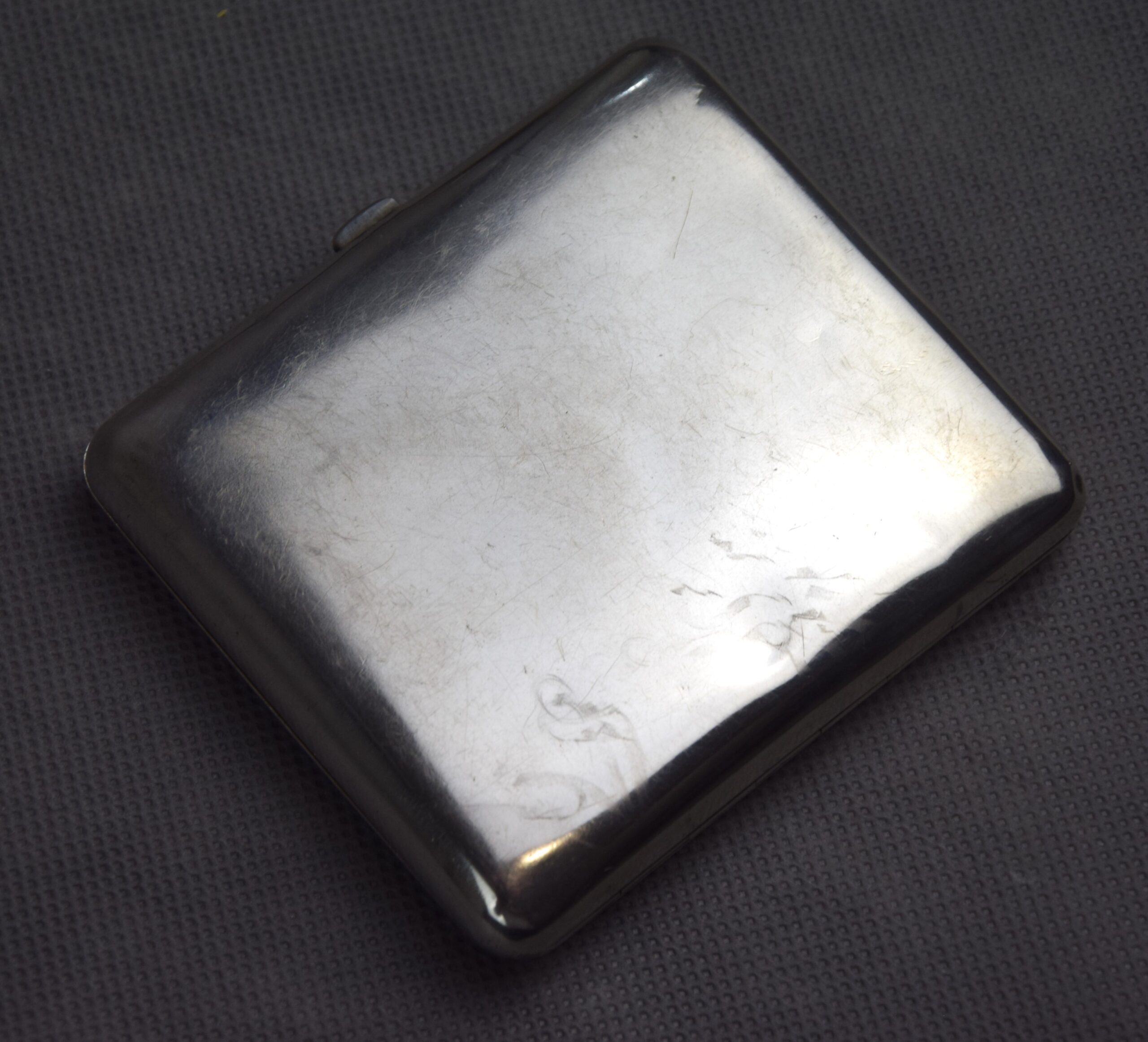 Papierośnica secesyjna, Srebro pr. 84, Rosja, pocz. XX w. - obrazek 5