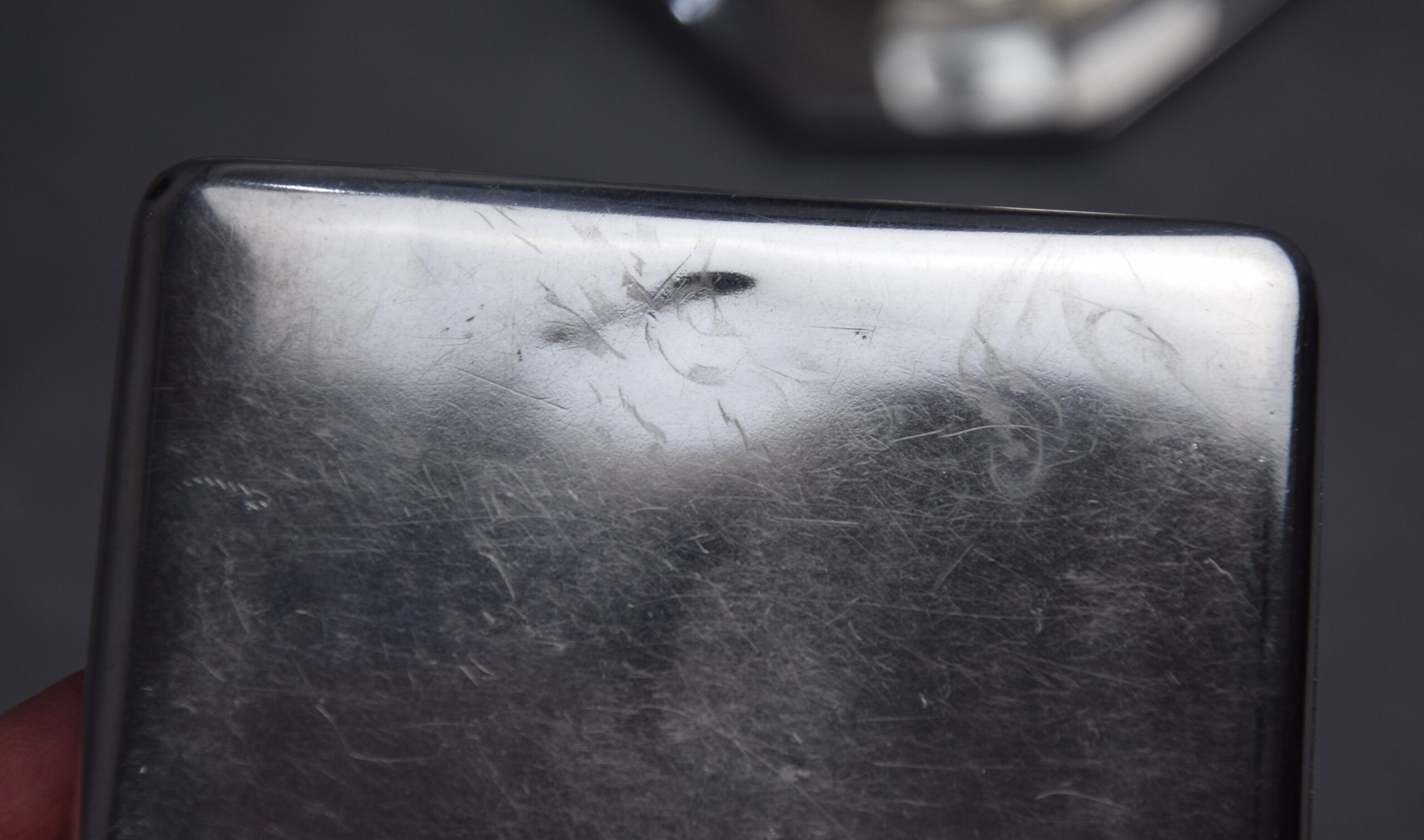 Papierośnica secesyjna, Srebro pr. 84, Rosja, pocz. XX w. - obrazek 8