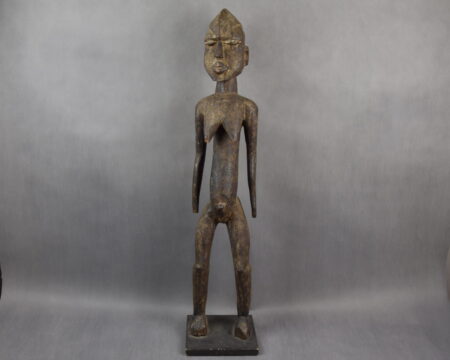 Rzeźba afrykańska "Kobieta", MOSSI, Burkina Faso, pocz. XX w. wys. 81 cm!
