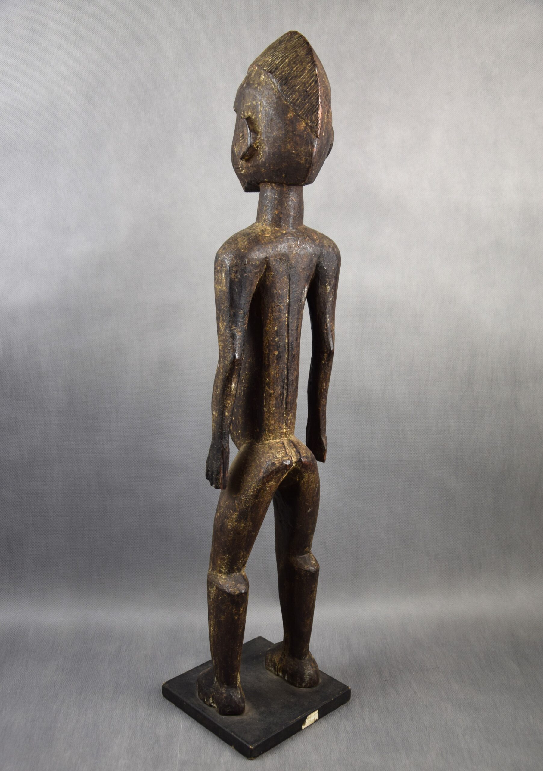 Rzeźba afrykańska "Kobieta", MOSSI, Burkina Faso, pocz. XX w. wys. 81 cm! - obrazek 6