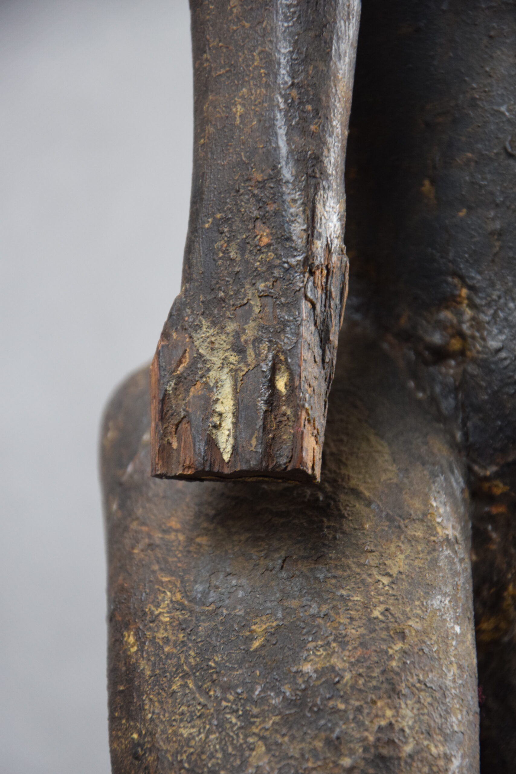 Rzeźba afrykańska "Kobieta", MOSSI, Burkina Faso, pocz. XX w. wys. 81 cm! - obrazek 14