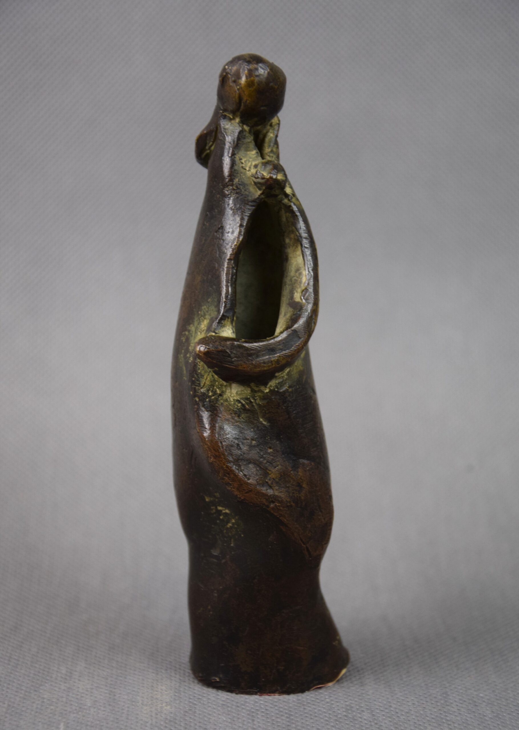 Henryk BAKALARCZYK (ur. 1948), "Kasia", Poznań, brąz, 1983 r. - obrazek 2