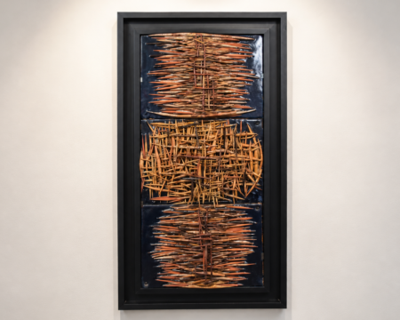 Leszek NOWOSIELSKI (1918-1999), "Kompozycja nr V", 1988 r. ceramika artystyczna, UNIKAT; (Cena na zapytanie)
