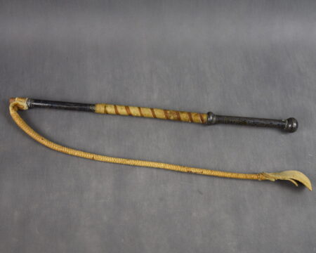 Nahajka (nagajka), bicz, Kaukaz, Rosja, 1938 r. Srebro, niello