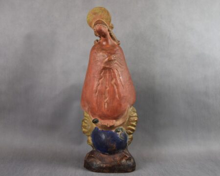 Jan BIERNACKI (1879-1930), "Madonna Immaculata", Czechowski-Wojnacki, Warszawa, lata 20-te. ceramika, Unikat