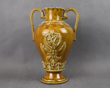 Wazon "Wiara, Nadzieja, Miłość", sygn. K.H. 1910 r. Polska, Śląsk?