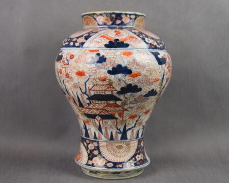 Duży wazon w stylu Imari, Samson, Paryż, XIX w.