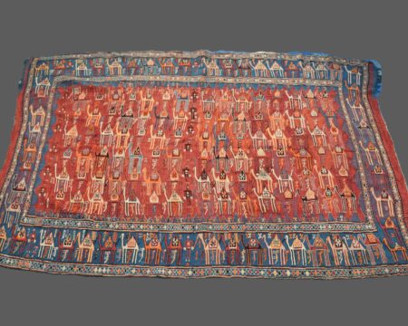 Kobierzec, Shadda, Azerbejdżan, Kaukaz, 1 poł. XX w. Duży